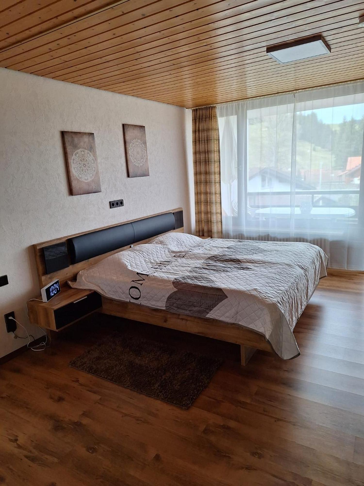 Schoene 2 1/2 Zimmer Ferienwohnung In Oberstaufen - Hoamatle - Ngoại thất bức ảnh