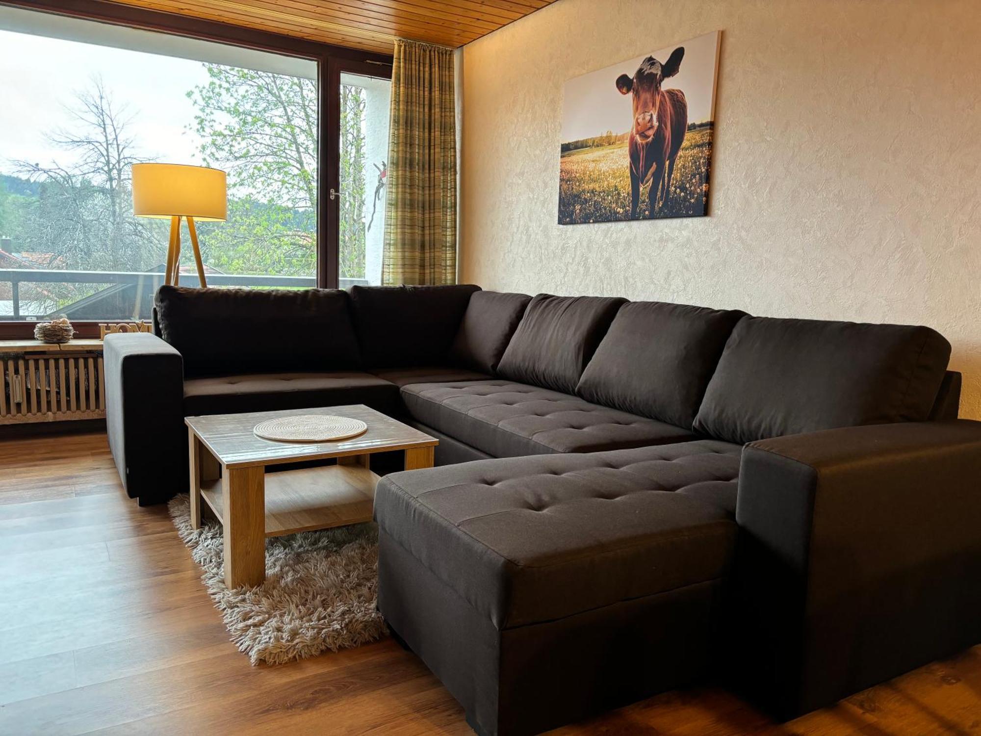 Schoene 2 1/2 Zimmer Ferienwohnung In Oberstaufen - Hoamatle - Ngoại thất bức ảnh